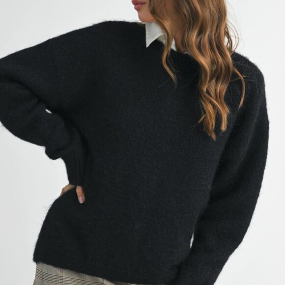 London Luxe Fuzzy Sweater - Picture 2 of 4